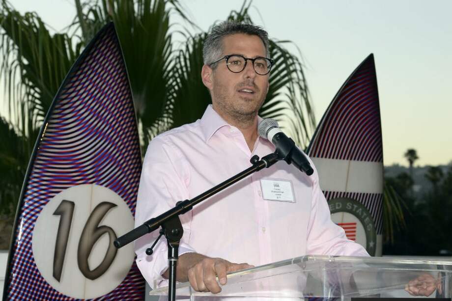 Casey Wasserman, presidente del Comité de Candidatura de Los Angeles. foto: AFP