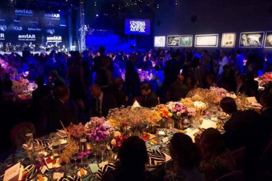 La gala de Cannes para luchar contra el sida superó su propio record