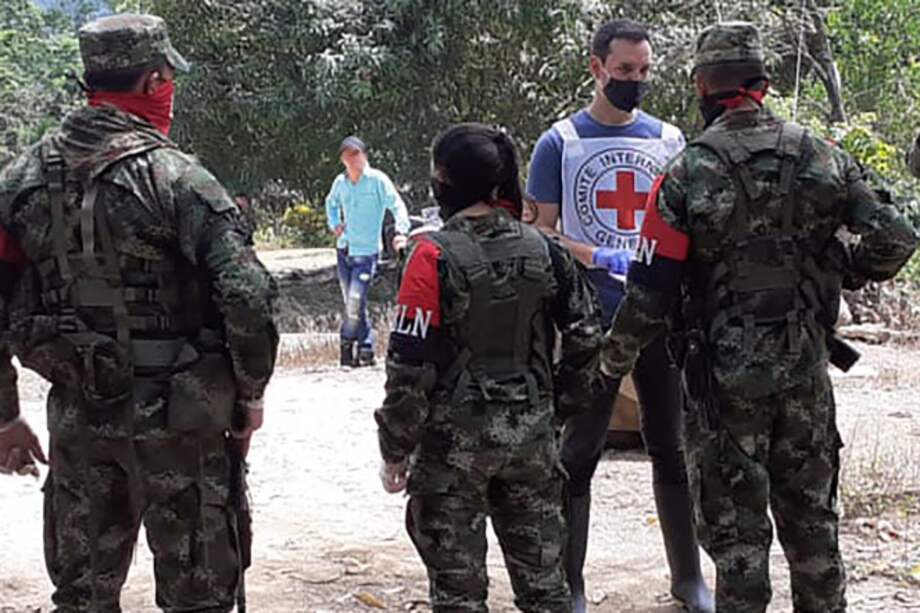 El CICR fue el intermediario para que fueran liberados las seis personas.