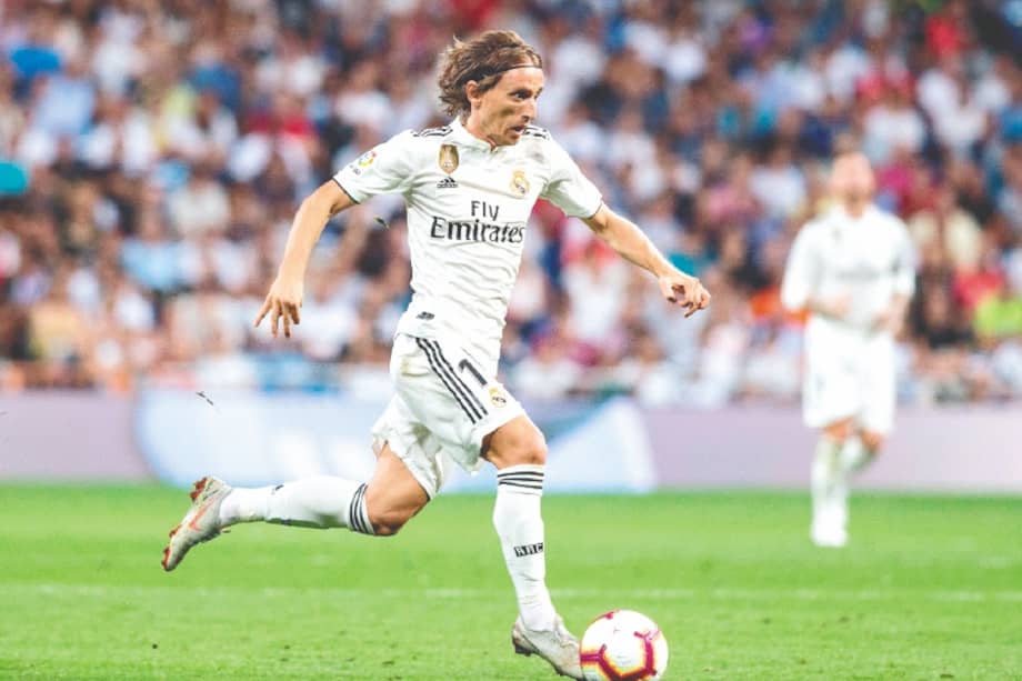 El croata Luka Modric, gran candidato al premio de mejor jugador de 2018. / EFE