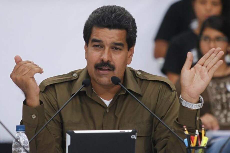 El presidente Nicolás Maduro de Venezuela.
