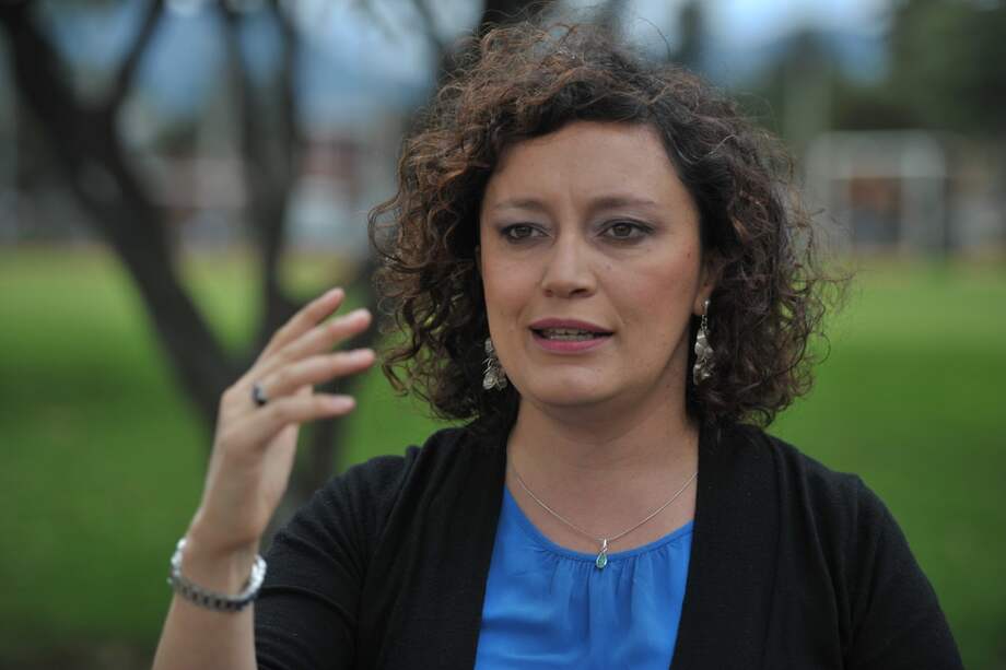 La representante de la Alianza Verde Ángelica Lozano. / Archivo - El Espectador