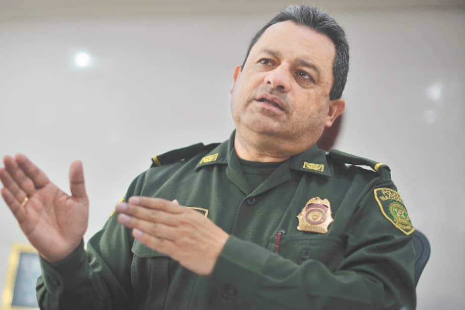 Jorge Hernando Nieto, director de la Policía Nacional desde febrero de 2016. / Archivo El Espectador
