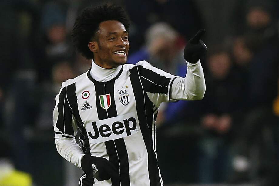 Juan Guillermo Cuadrado, jugador de la Juventus. / AFP
