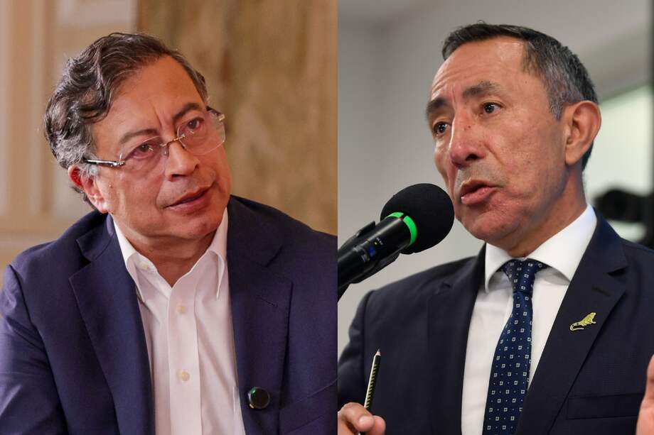 Gustavo Petro y Ricardo Roa