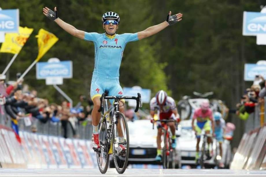 Mikel Landa, pedalista español. Foto: AFP