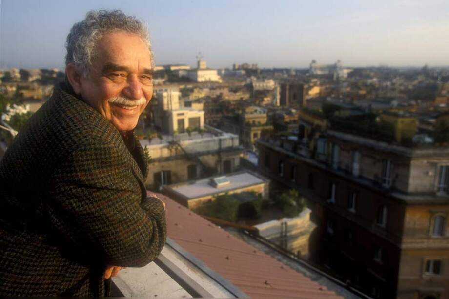 García Márquez en Roma, a comienzos de los años 90, donde había ido a estudiar cine en los 50. / AFP