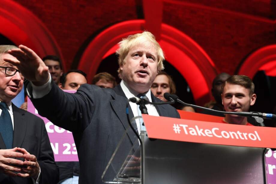 Boris Johnson, exalcalde de Londres, promueve la salida del Reino Unido de la UE. / EFE