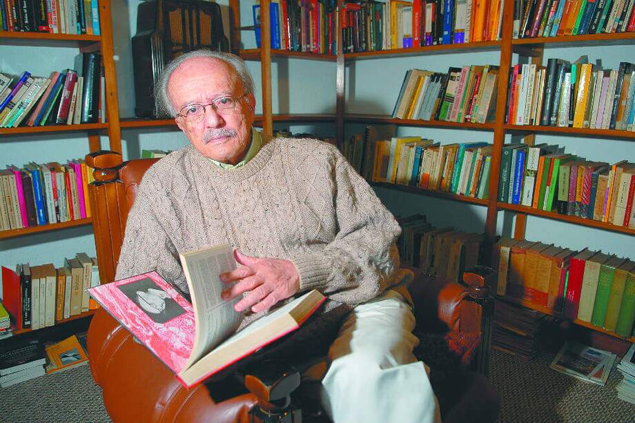 Javier Darío Restrepo fue un lector voraz. / Archivo El Espectador