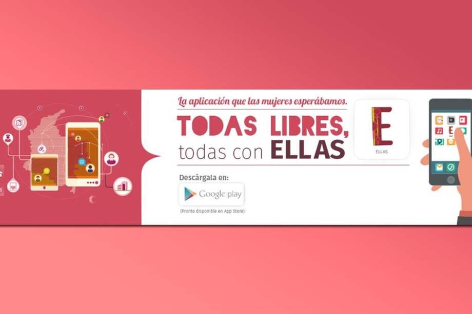 "Ellas" es una aplicación gratuita para denunciar de manera segura cualquier tipo de violencia contra la mujer.
