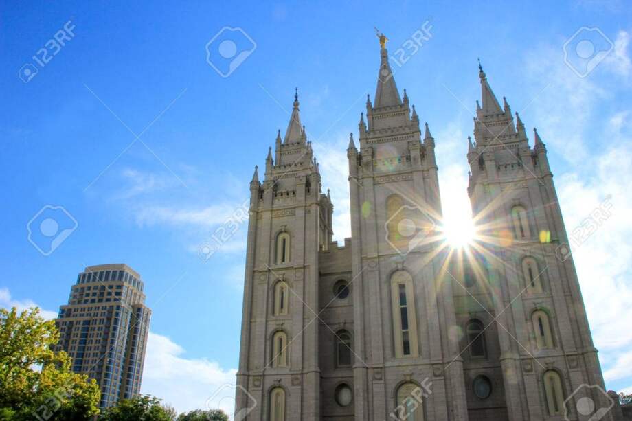 El templo de la Iglesia de los Santos de los Últimos Días en Utah, Estados Unidos. / Getty Images