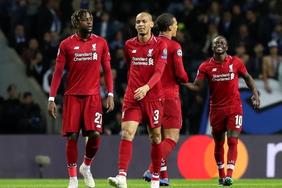 Liverpool dejó en el camino en cuartos de final a Porto de Portugal. / EFE