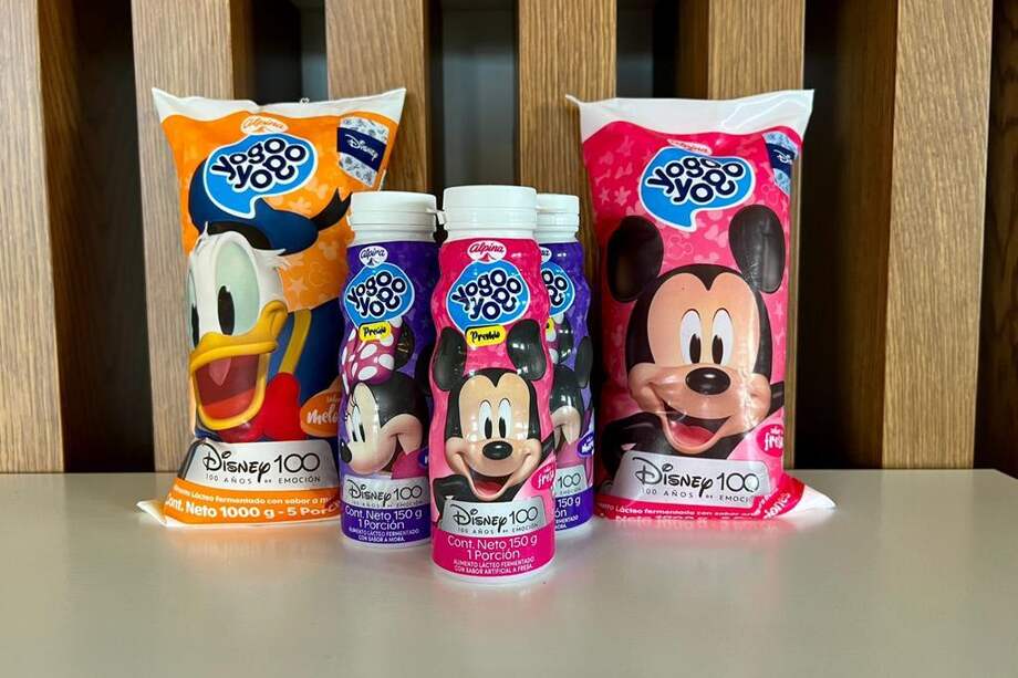 A partir del primer trimestre de 2023, los diseños de los productos de Yogo Yogo estarán inspirados en Mickey Mouse y sus amigos.