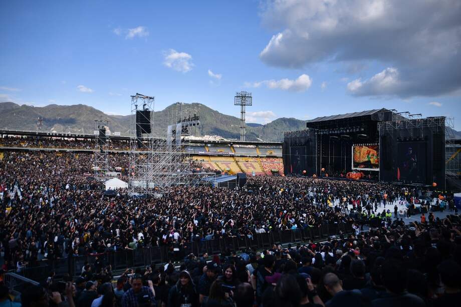 El Campín fue el escenario para miles de fanáticos de bandas como Kiss y Deep Purple en el concierto 'Monsters of Rock'.