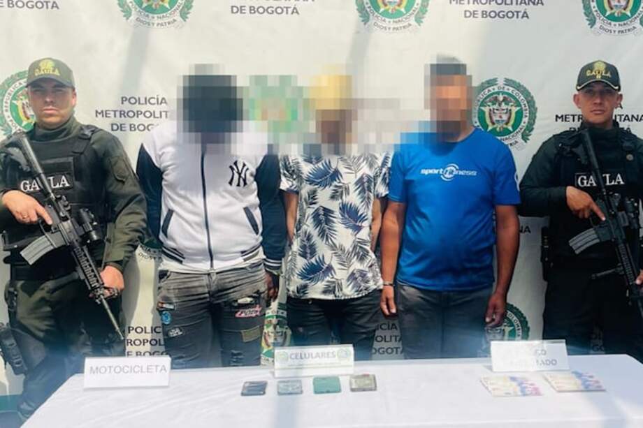 Capturados por extorsión, se hacían pasar por integrantes del Tren de Aragua.