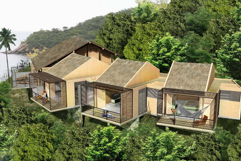 Así se verá el proyecto ecoturístico Reserva Los Ciruelos, que comprende 44 hectáreas. / Cortesía