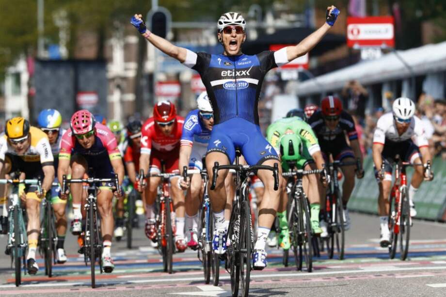 Marcel Kittel ganó la segunda etapa del Giro de Italia. Foto: AFP