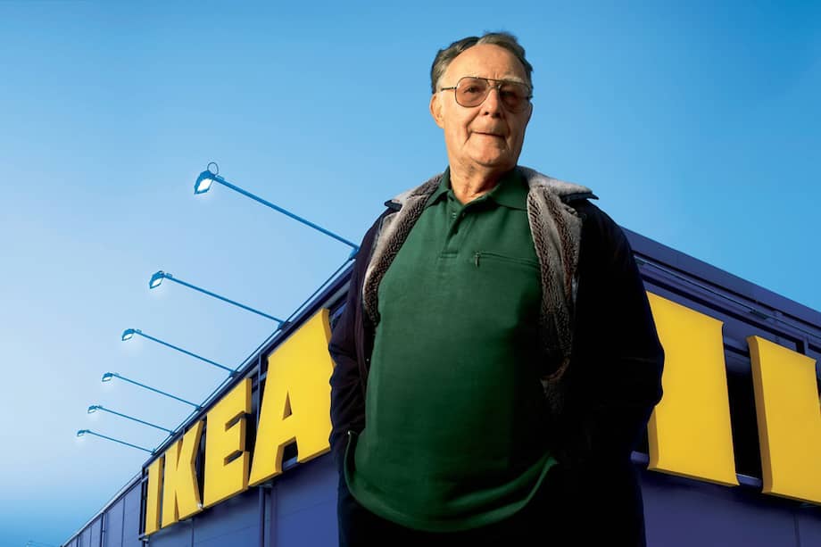 Ingvar Kamprad, de 88 años de edad, se retiró de la dirección de IKEA en 1986, pero seguía tomando decisiones. / EFE