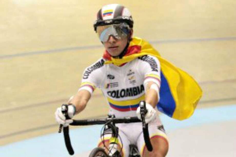 Gaviria, el único bicampeón mundial de pista de Colombia. /www.uci.com