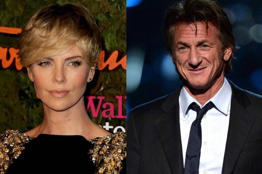 Charlize Theron y Sean Penn.