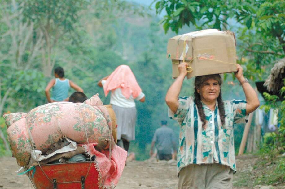 De los 8'774.374 víctimas de desplazamiento forzado en Colombia, 4'021.869 son campesinos. /Luis Benavides - El Espectador