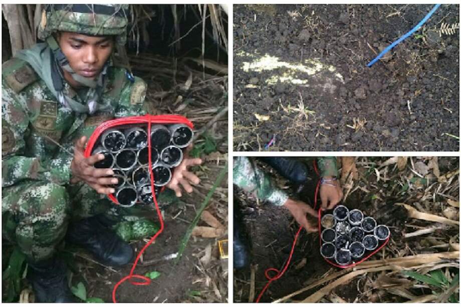 Ejército localiza tres campos minados en Cauca y Valle