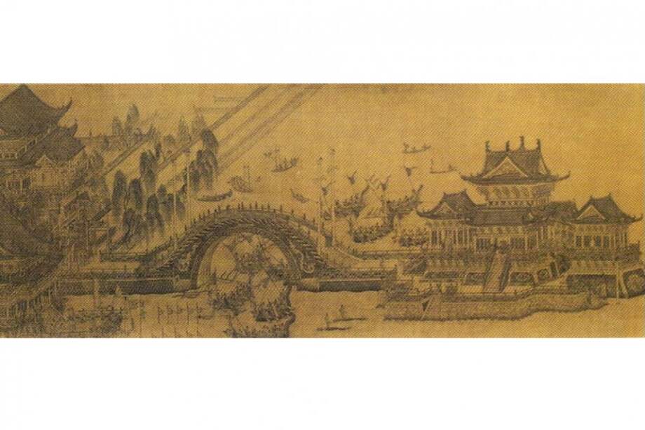 Ejemplo de una de las obras de Wang Zhenpeng