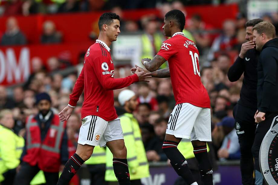 Cristiano se mostró visiblemente molesto por haber sido sustituido ante el Newcastle United.