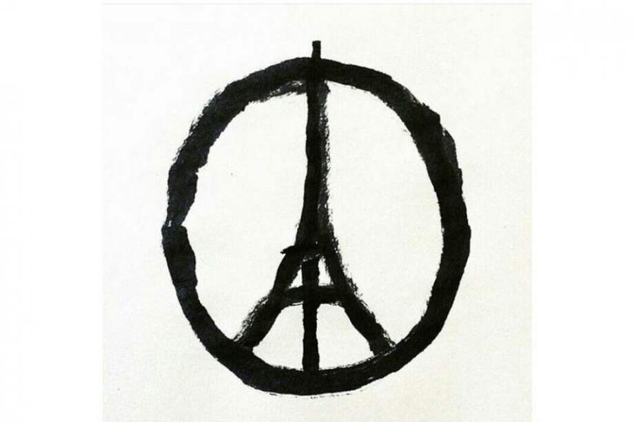 Usuarios en redes sociales se unieron en rechazo a los atentados en París