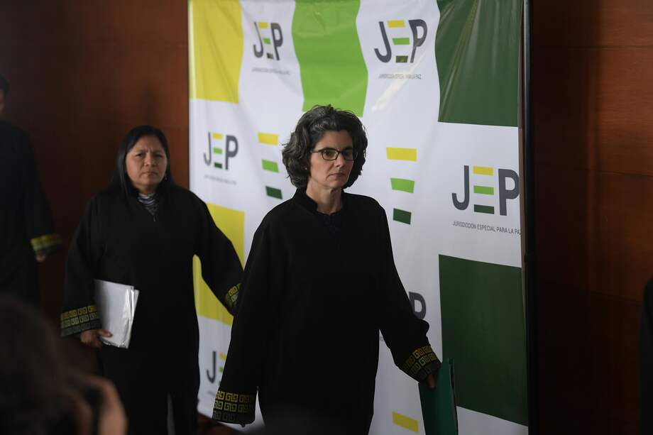 Presidenta de la Sala de Reconocimiento. / Cristian Garavito