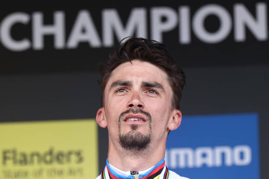 Julian Alaphilippe, ciclista francés.