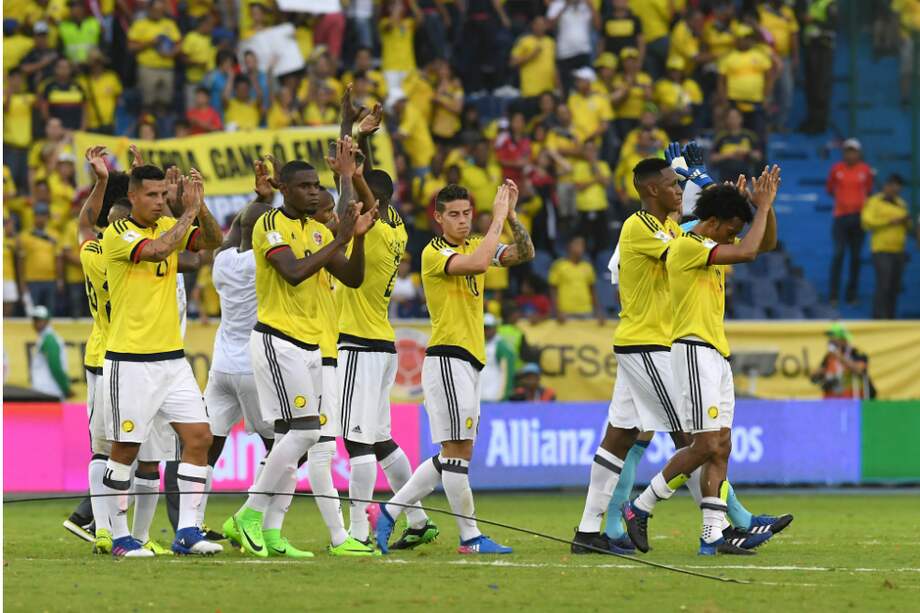 La selección de Colombia jugará el sexto mundial de su historia. / AFP