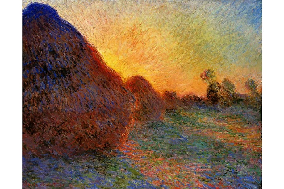 "Les mueles" (1891), obra de Monet que se encuentra en el Museo Barberini.