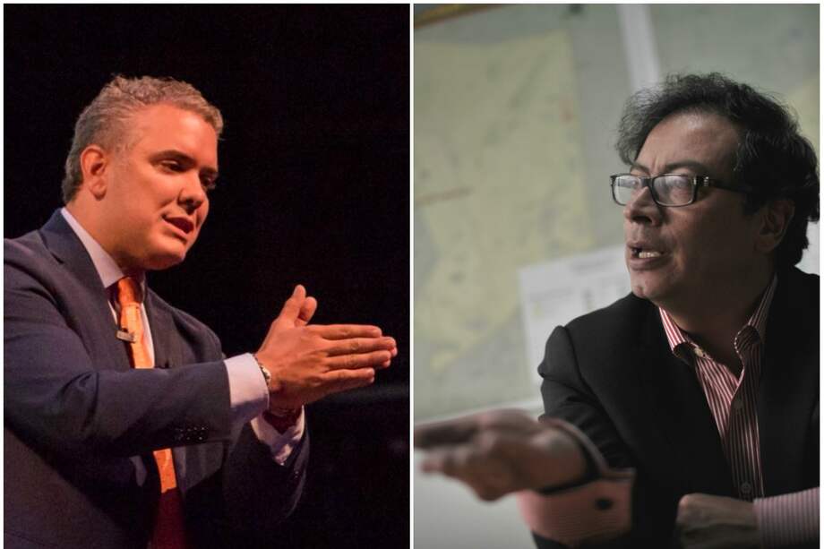 El detotante en la discusión entre ambos candidatos fue un trino del expresidente Álvaro Uribe sobre la concesión de televisión en Colombia. / Archivo