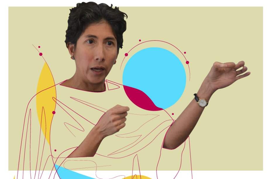 Marcela Eslava, profesora titular de la U. de los Andes.