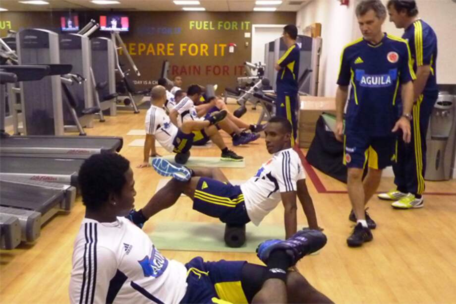 La selección Colombia, en recuperación / Cortesía FCF.COM