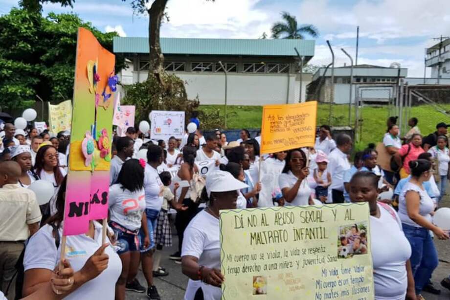 Jhon Eduard Quintero Ortiz, tío de la menor, fue capturado y es acusado de homicidio agravado y acceso carnal violento. / Twitter de la Cámara de Comercio de Buenaventura: @CamaraB_ventura