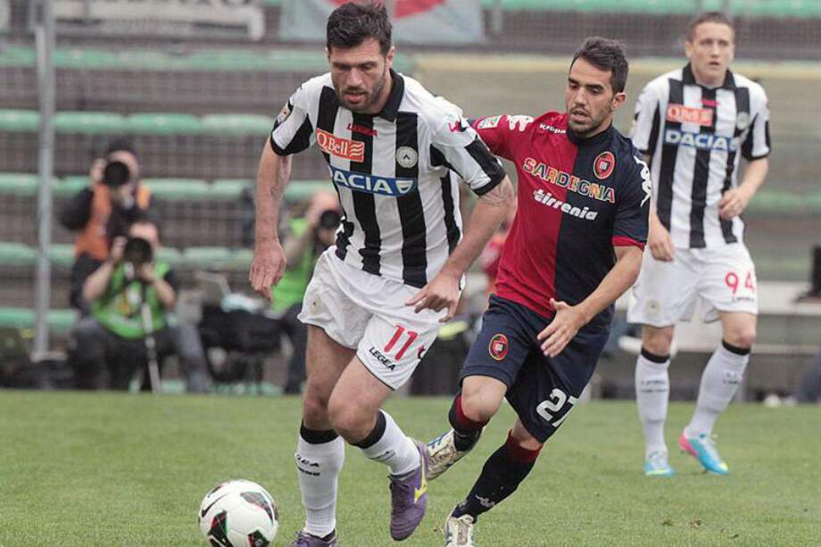 Udinese vence al Cagliari y se pone 5º provisional del 'calcio'