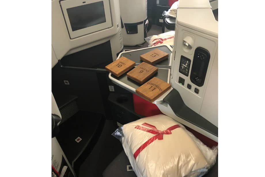 Los amuletos fueron entregados el 26 de mayo. / Cortesía Avianca