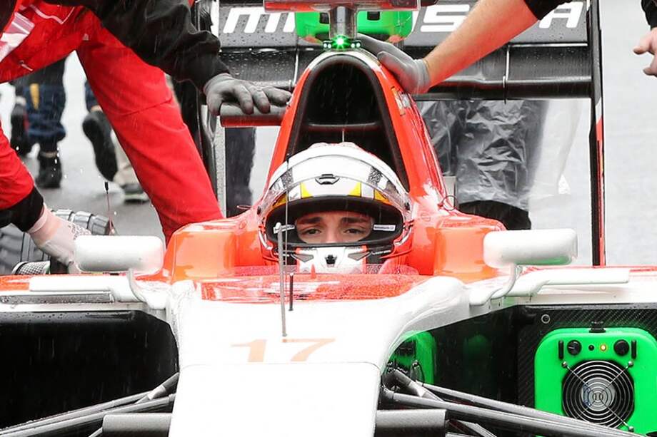 El piloto francés, Jules Bianchi, lucha por su vida en Japón.//AFP