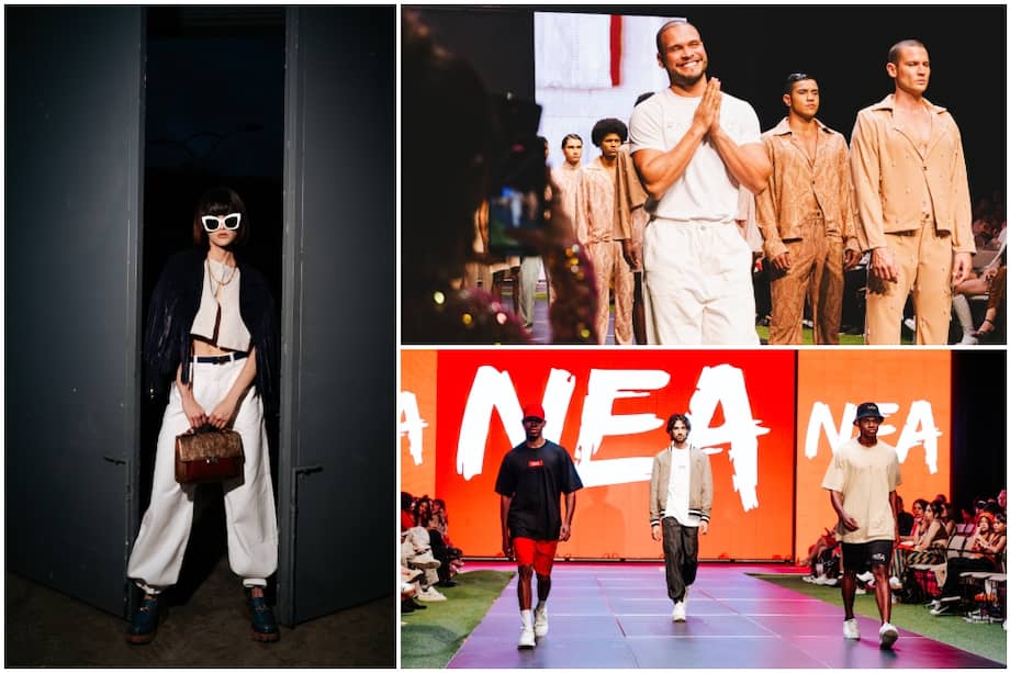 Imagen de algunas pasarelas de Santander BGA Fashion Week 2024. / Johan Duran y Hellen Hernández