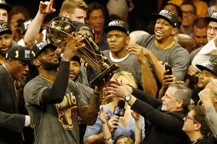 Los Cavaliers se coronaron campeones de la NBA. Foto: AFP