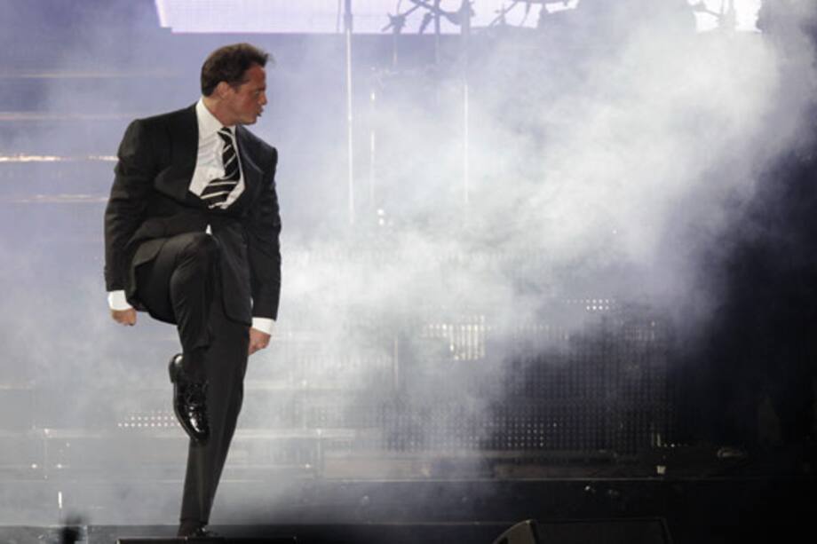 Exitoso concierto de Luis Miguel en Perú