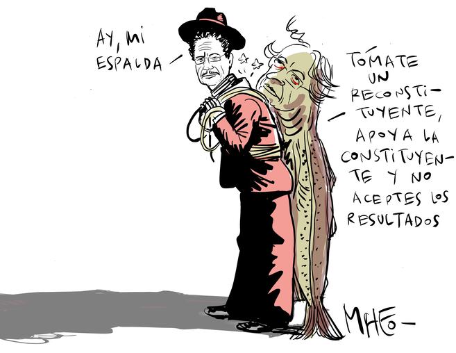 Mirando la vuelta