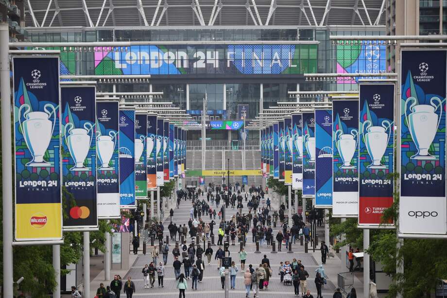 El mítico estadio de Wembley será sede de la final de la Liga de Campeones 2023/2024.