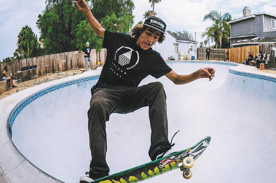 El skater bogotano Jhancarlos González participa hoy en la especialidad “street”, en los Juegos Olímpicos de Tokio 2020.