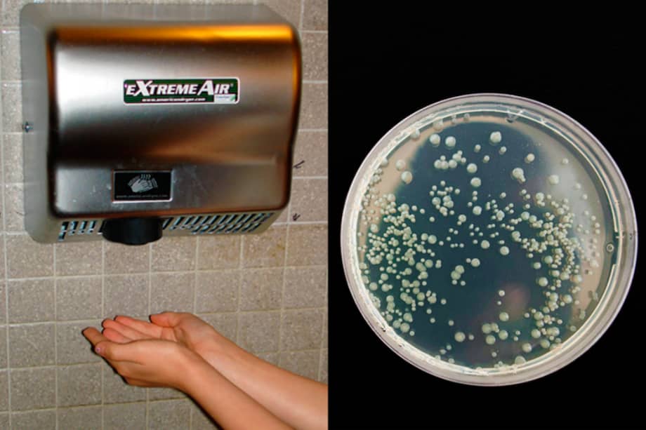 Cuando alguien tira de la palanca con el inodoro destapado, pequeños trozos de excremento y bacterias pueden ser arrojados a una altura de hasta 4,5 metros en el aire. / Wikimedia Commons / N+1