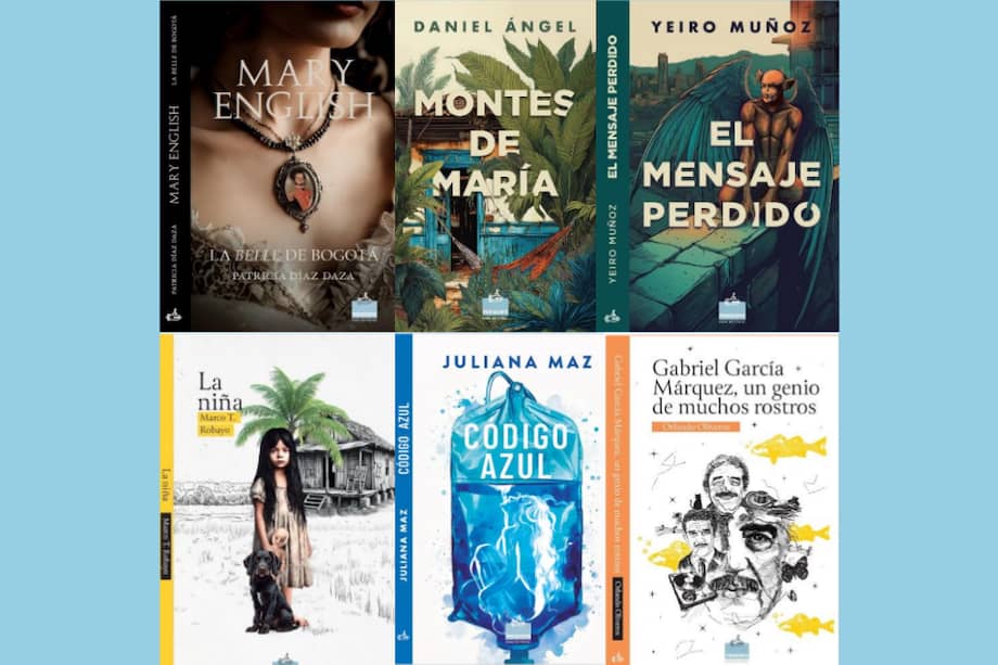 Cubiertas de los libros que se presentan en la Feria del Libro de Madrid.