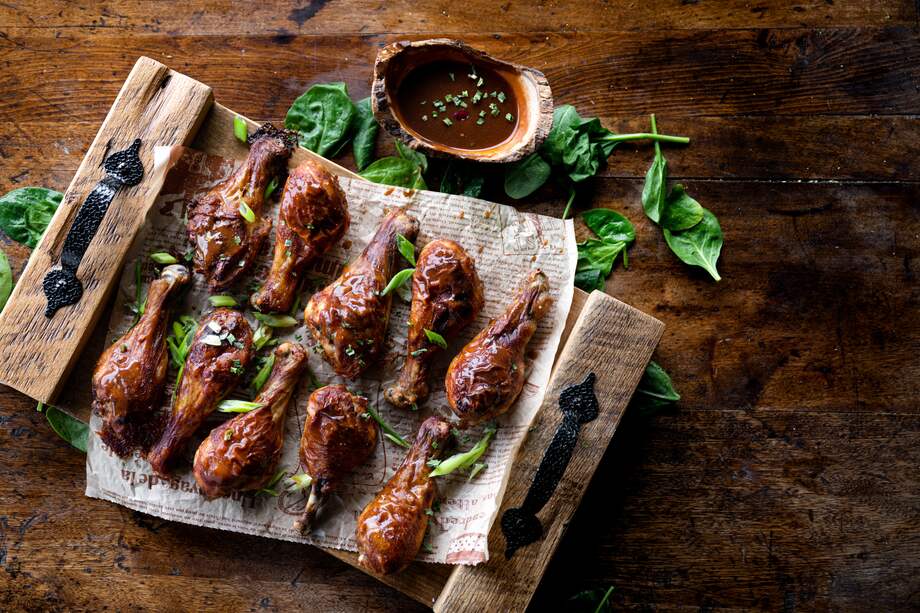 Esta receta también la puedes decorar con cilantro o cebollín.