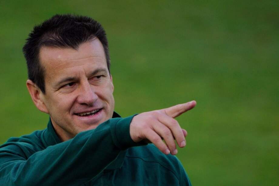 Dunga, entrenador de la Selección de Brasil.//AFP